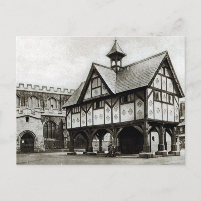 Old Postcard - Market Harborough, Leicestershire Postkarte (Vorderseite)