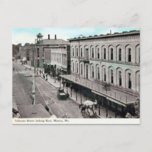 Old Postcard - Mexiko, Missouri, USA Postkarte