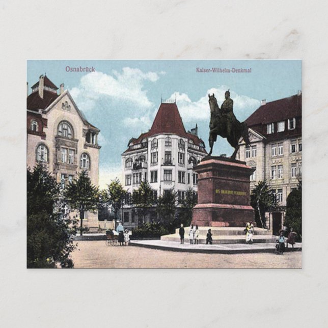 Old Postcard - Osnabrück, Deutschland Postkarte (Vorderseite)