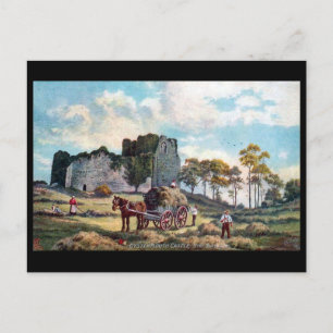 Old Postcard - Oystermouth Castle, in der Nähe von Postkarte