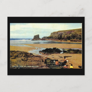 Old Postcard - Porthcothan Bay, Newquay, Cornwall Postkarte