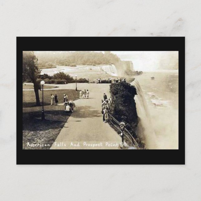 Old Postcard - Prospect Point, Niagara Falls Postkarte (Vorderseite)