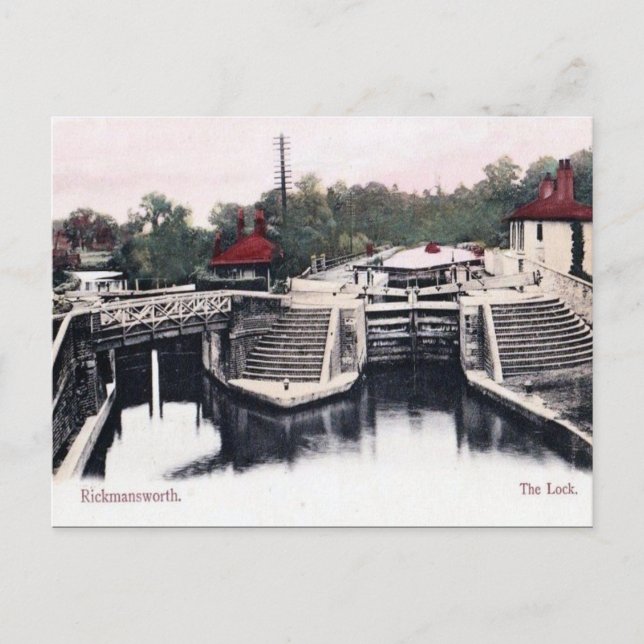 Old Postcard - Rickmansworth, Hertfordshire Postkarte (Vorderseite)