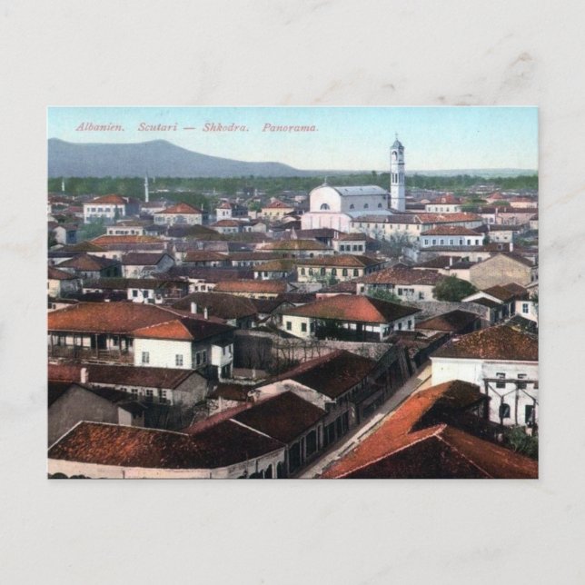 Old Postcard - Scutari/Shkodra, Albanien Postkarte (Vorderseite)