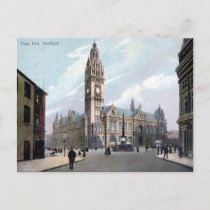 Old Postcard - Sheffield, Yorkshire Postkarte