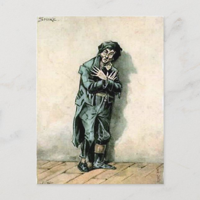 Old Postcard - Smike von "Nicholas Nickleby Postkarte (Vorderseite)