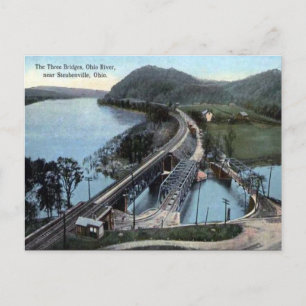 Old Postcard - Steubenville, Ohio Postkarte