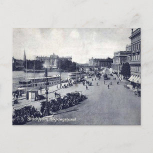 Old Postcard - Stockholm, Schweden Postkarte