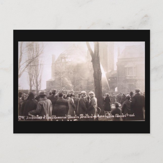 Old Postcard - Stratford-upon-Avon, Shakespeare Me Postkarte (Vorderseite)