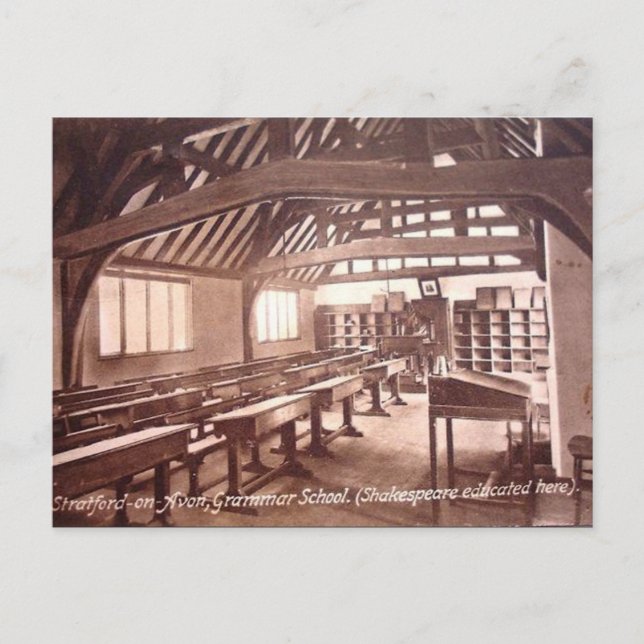 Old Postcard - Stratford-upon-Avon, Warwickshire Postkarte (Vorderseite)