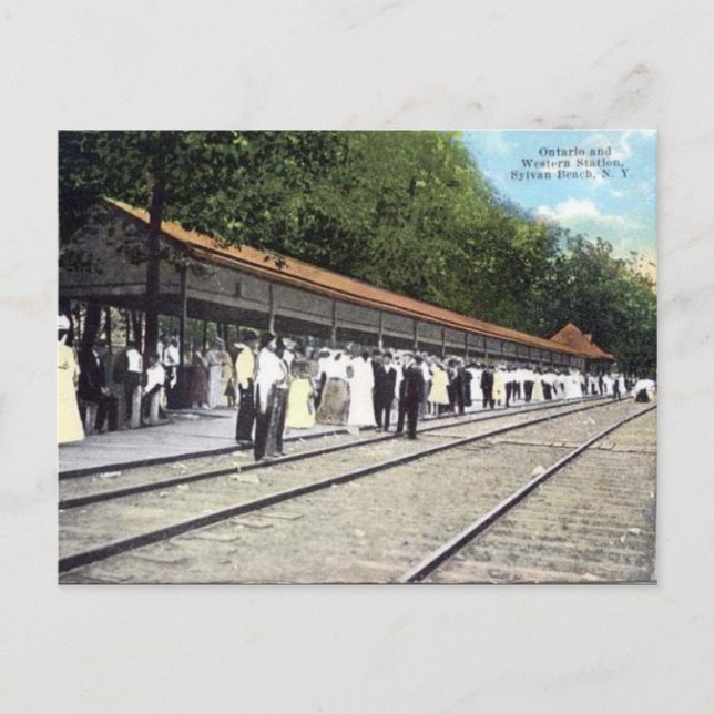 Old Postcard - Sylvan Beach, NY, USA Postkarte (Vorderseite)
