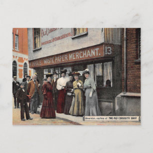 Old Postcard - "The Old Curiosity Shop" Postkarte