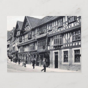 Old Postcard - Unicorn Hotel, Shrewsbury Postkarte