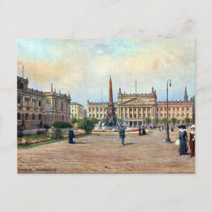 Old Postcard - Universität, Leipzig Postkarte