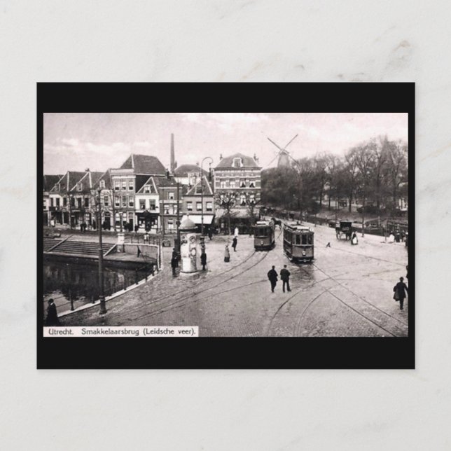 Old Postcard - Utrecht, Niederlande Postkarte (Vorderseite)