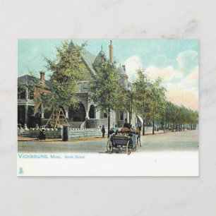 Old Postcard - Vicksburg, Mississippi, USA Postkarte