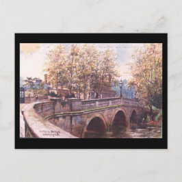 Old Postcard - Victoria Bridge, Leamington Wellnes Postkarte