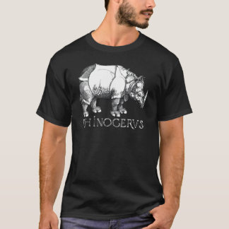 Old Print Rhinoceros Albrecht Durer T-Shirt