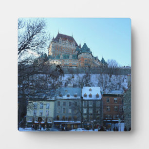 Old Quebec City, Quebec, Kanada Fotoplatte