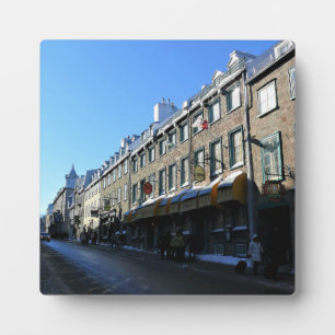 Old Quebec City, Quebec, Kanada Fotoplatte