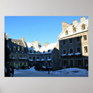 Old Quebec City, Quebec, Kanada Poster