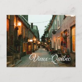 Old Quebec, Kanada Postkarte