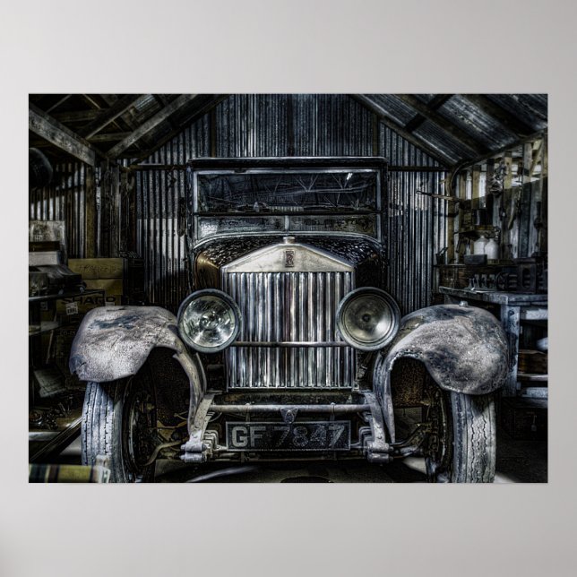 Old Rolls Royce Poster (Vorne)