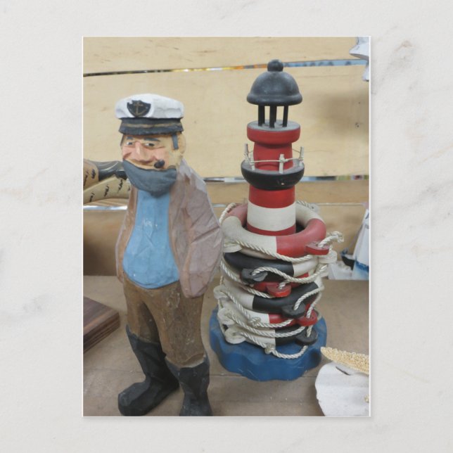 Old Sailor Postkarte (Vorderseite)
