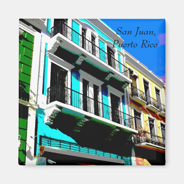 Old San Juan Magnet (Vorne)
