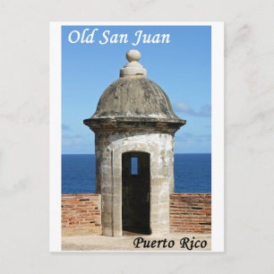 Old San Juan Postkarte