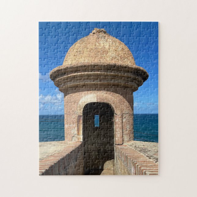 Old San Juan Puerto Rico Fort El Morro Foto (Vertikal)