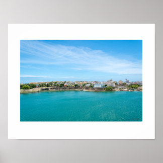 Old San Juan Puerto Rico Fotografie Print/ Poster