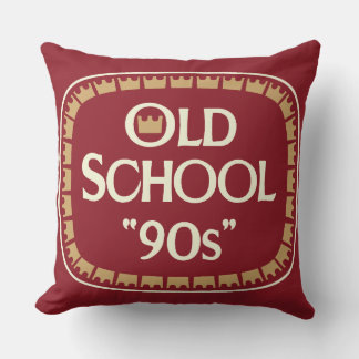 Old School 90er Malzbier 40oz Etikettendesign Kissen