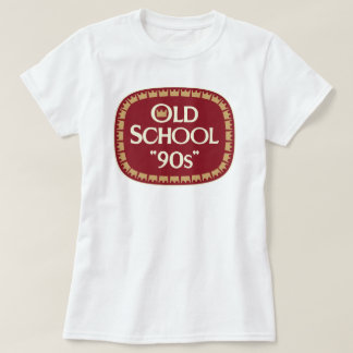Old School 90er Malzbier 40oz Etikettendesign T-Shirt