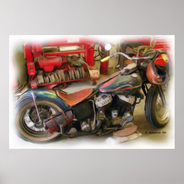 Old School Art Poster (Vorne)