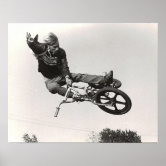 Old School BMX Druck Poster