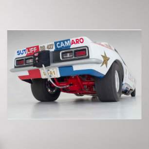 Old School Camaro Druck Poster