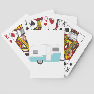 Old-School-Camper Spielkarten