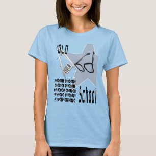 Old School Computer Geek Tunic T - Shirt