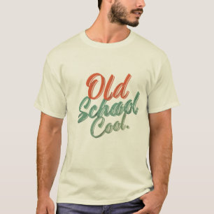 Old School Cool Retro Vibes Klassischer Vintager S T-Shirt