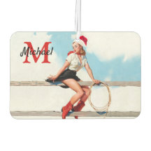 Old School Cowgirl Weihnachtsgeschenk für ihn