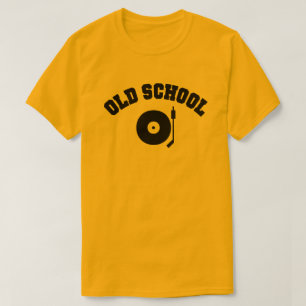 Old School DJ Plattenspieler T-Shirt