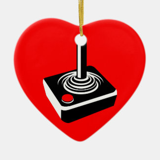 Old School Gaming Liebe Keramik Ornament