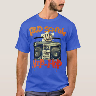 Old School Hip Hop Freunde T-Shirt