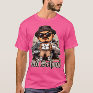 Old School Hip Hop Lowrider Shirt Chicano Cholo Lo