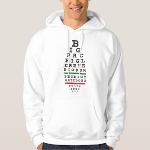 Old School Hip Hop Musik Rap Legenden Augen Diagra Hoodie