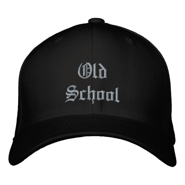 Old School Lowrider Oldschool Low Rider Music Bestickte Baseballkappe (Vorderseite)