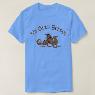 Old School - Mittelalterlicher Drache König Artus  T-Shirt