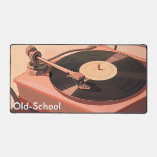 Old-School-Musik-Vibes Schreibtischunterlage