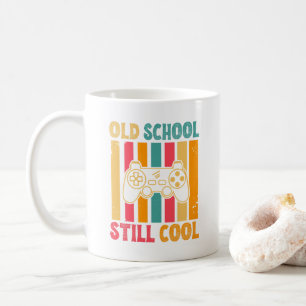 Old School noch Cool Retro Gamer Kaffeetasse